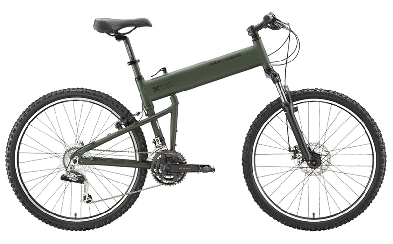 Illustration for article titled Montague Paratrooper Tactical Folding Bike Can Survive 1000-Foot Jumps